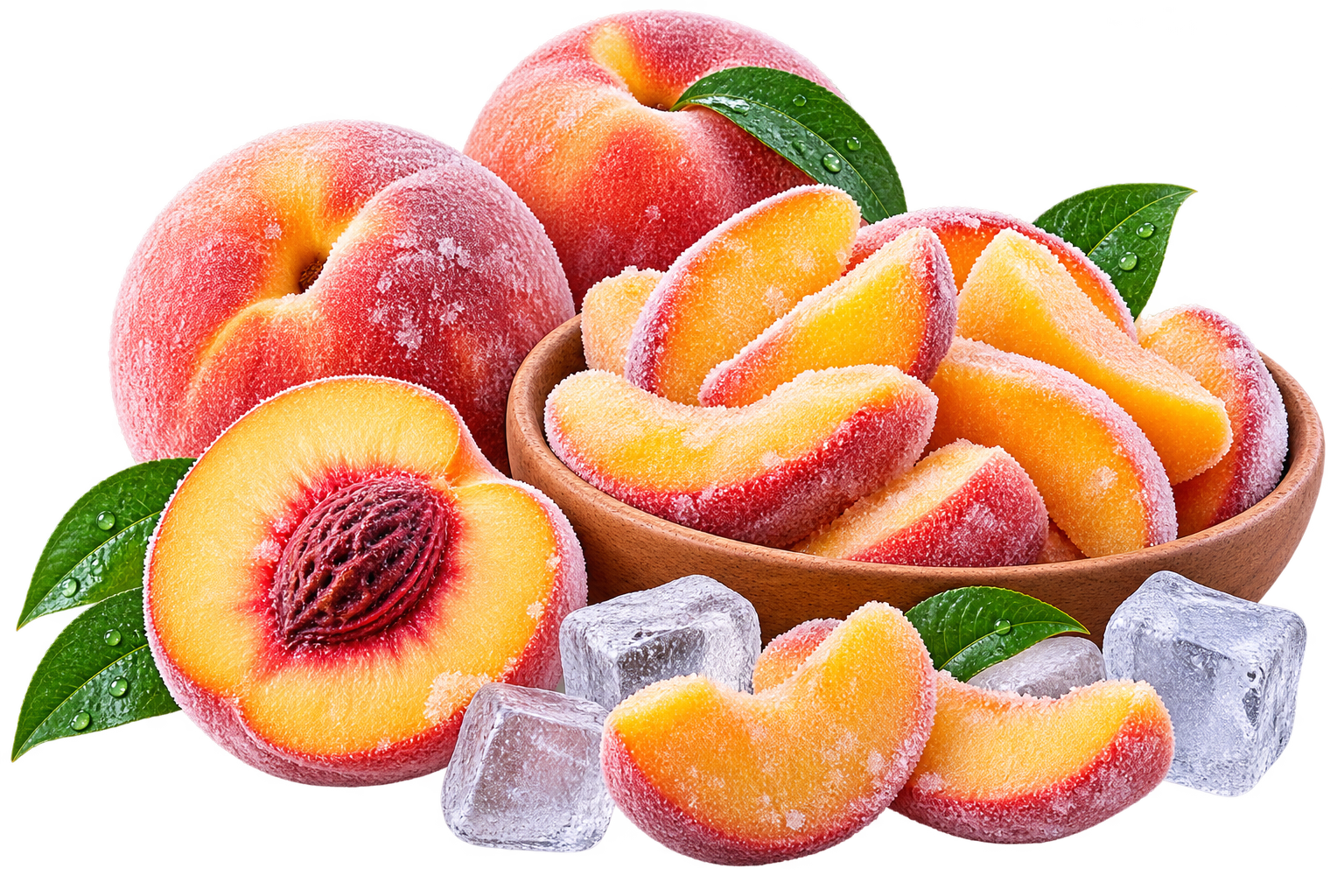 Frozen Peach